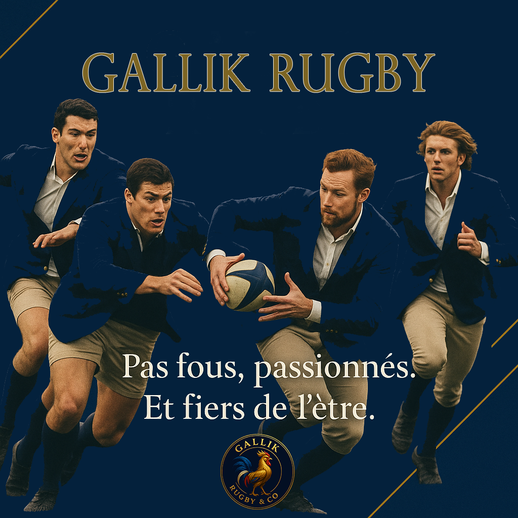 L’élégance du rugby : quand la tradition rencontre le style – Gallik Rugby & Co
