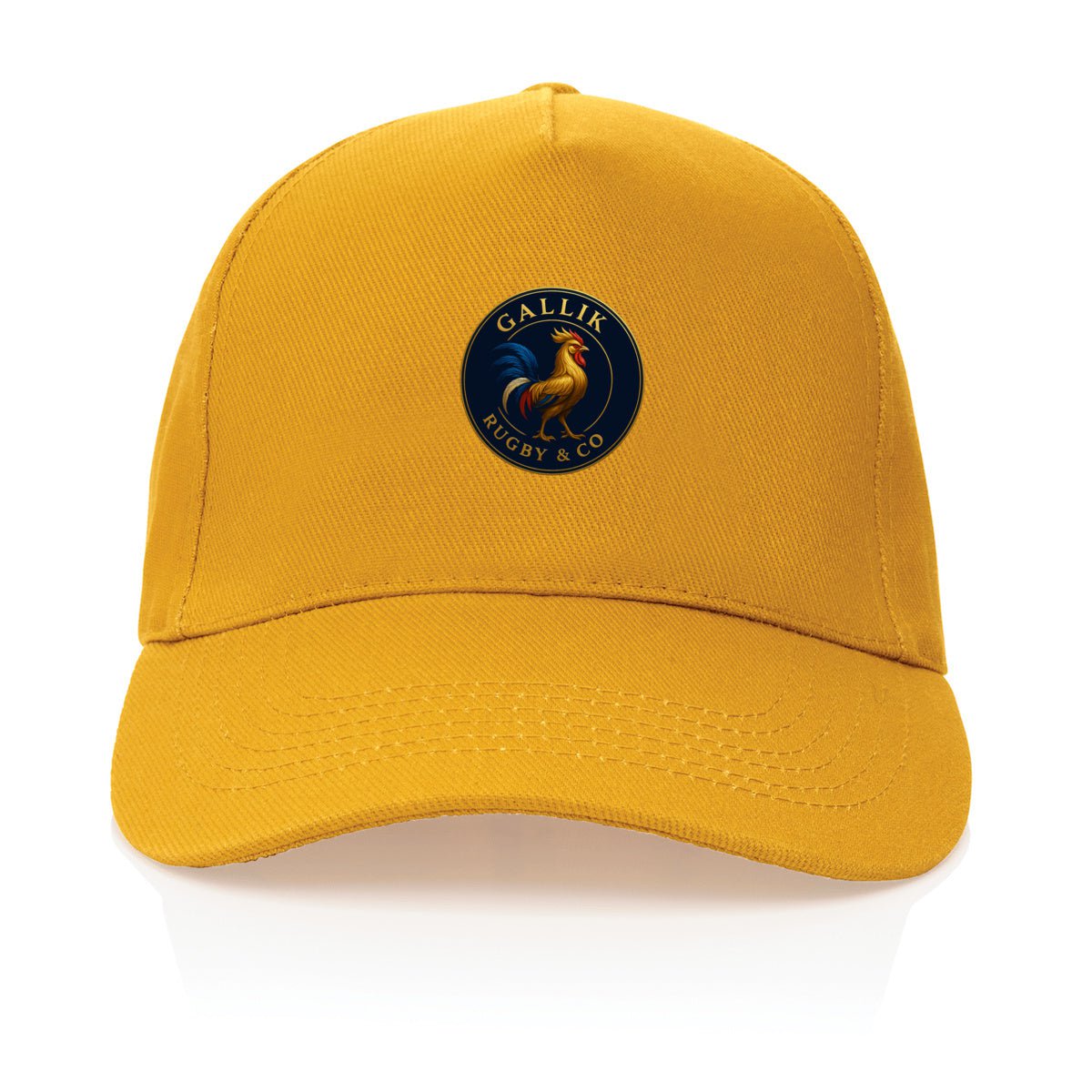 Casquette Officielle – GALLIK RUGBY & CO basic Jaune