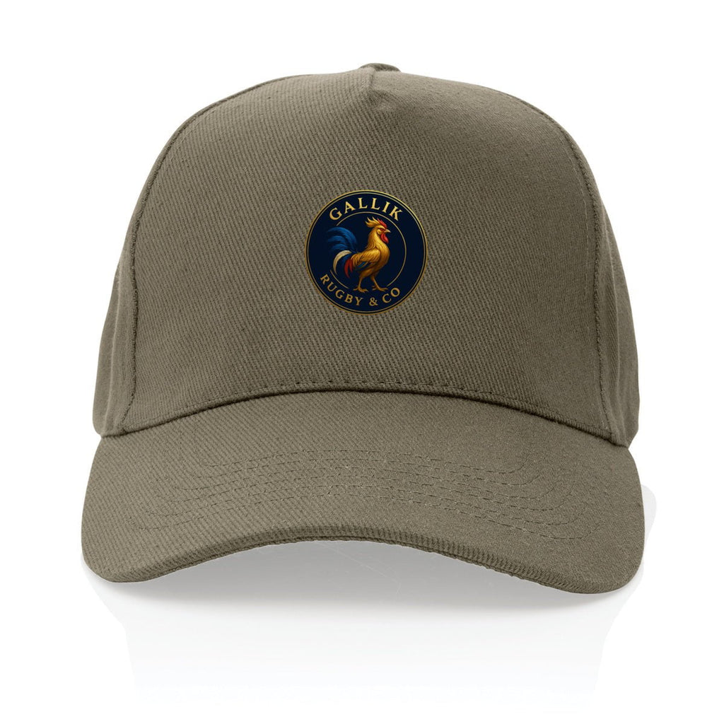 Casquette Officielle – GALLIK RUGBY & CO basic Kaki