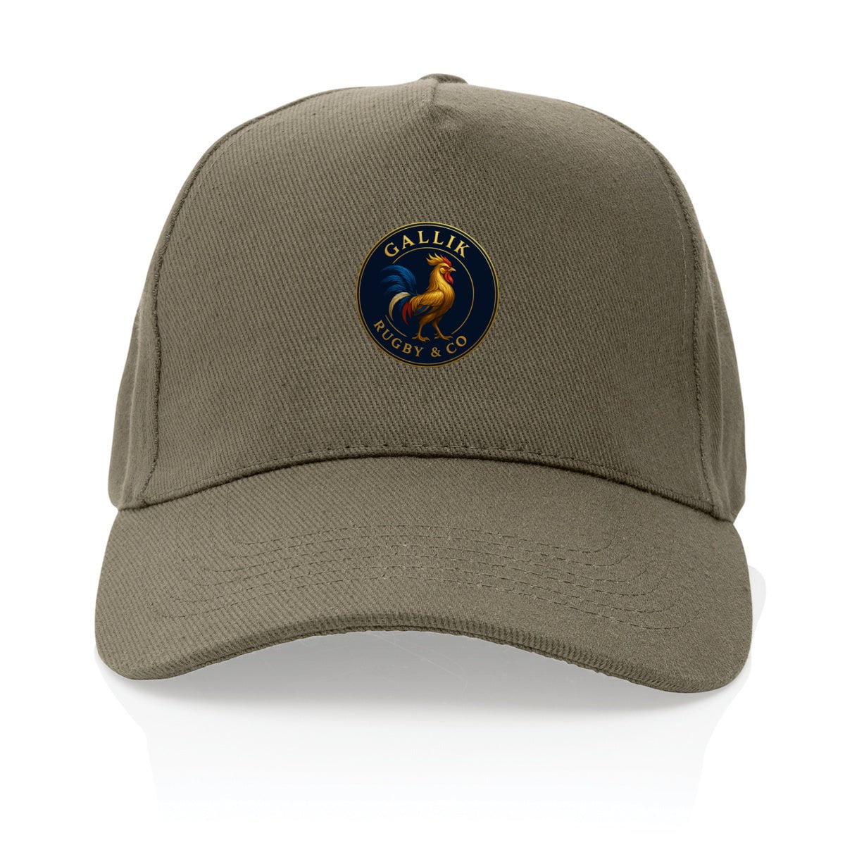 Casquette Officielle – GALLIK RUGBY & CO basic Kaki