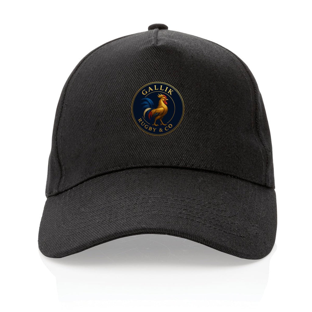 Casquette Officielle – GALLIK RUGBY & CO basic Noir