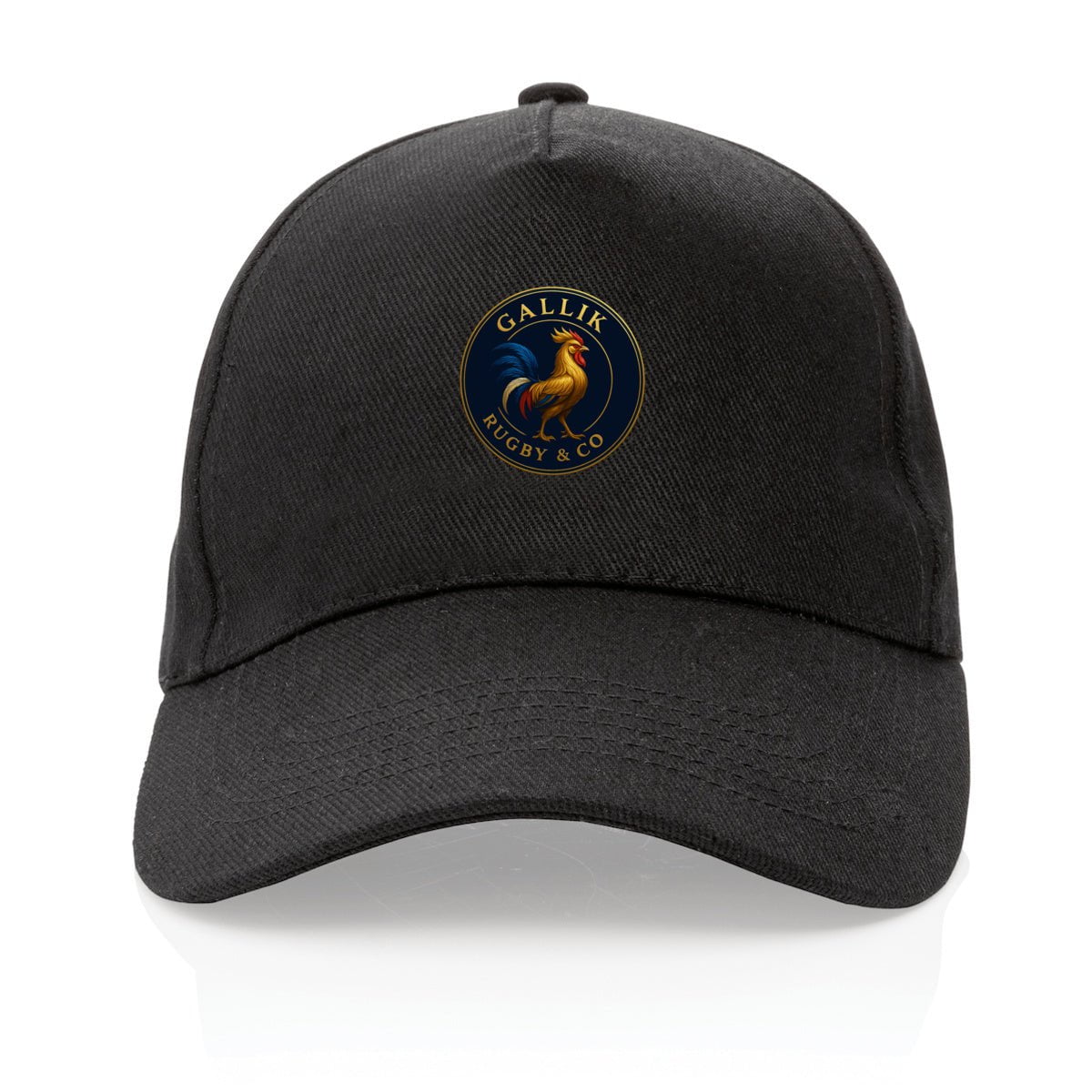 Casquette Officielle – GALLIK RUGBY & CO basic Noir