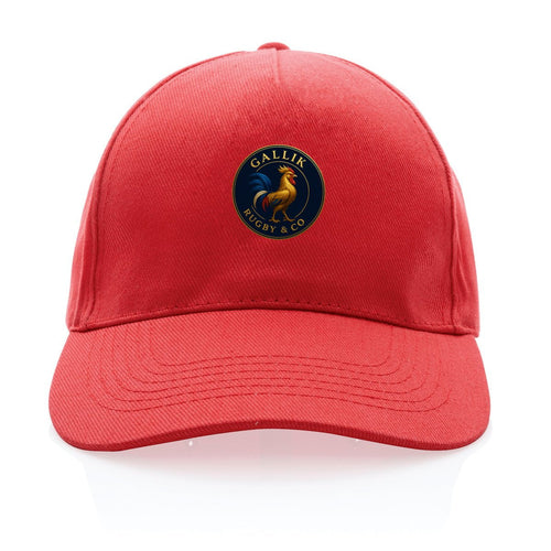 Casquette Officielle – GALLIK RUGBY & CO basic Rouge