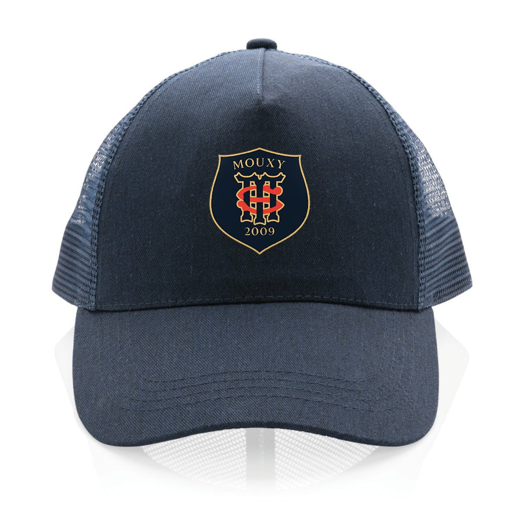 Casquette Trucker Stade Moussard X Gallik Rugby Casquette Bleu marine