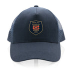 Casquette Trucker Stade Moussard X Gallik Rugby Casquette Bleu marine