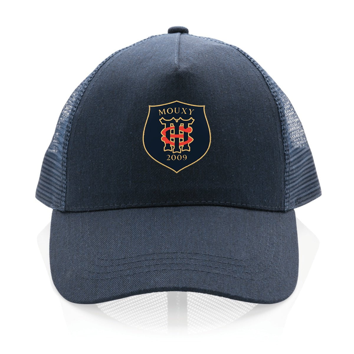 Casquette Trucker Stade Moussard X Gallik Rugby Casquette Bleu marine