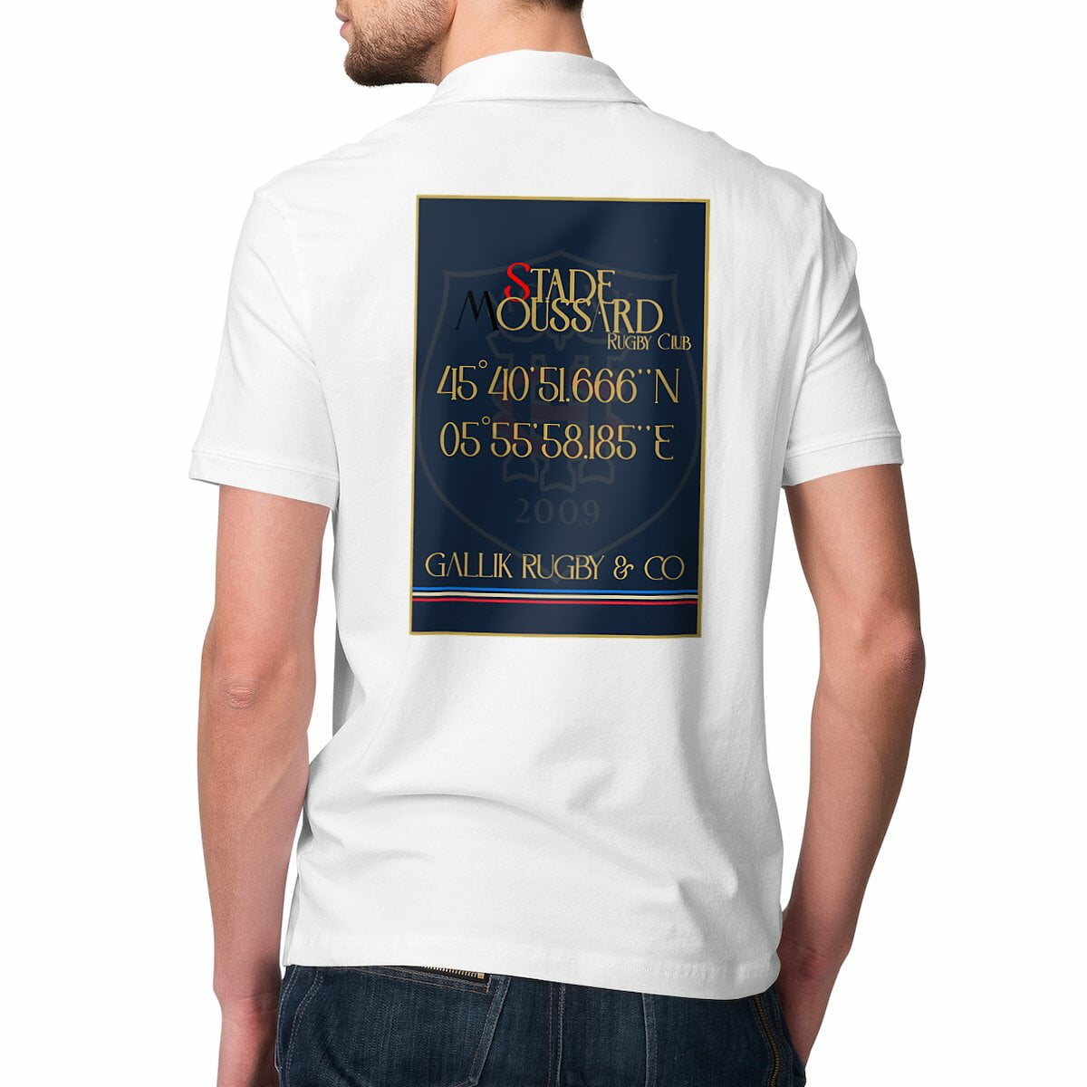 Polo Officiel Stade Moussard X Gallik Rugby Polo