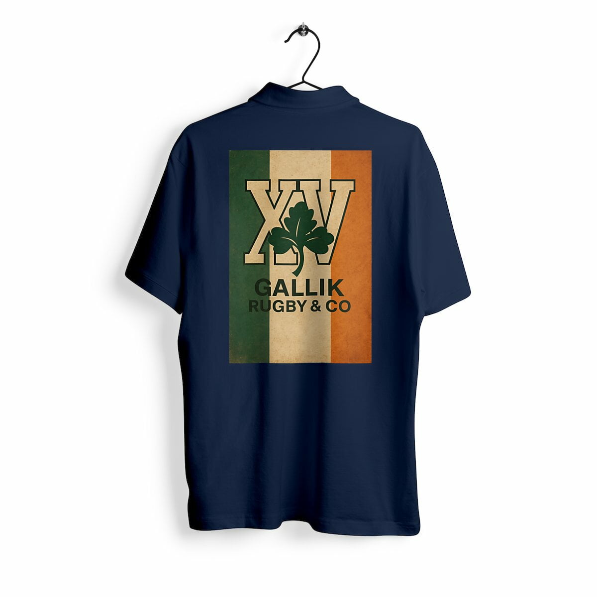 Polo Rugby - Irlande - Gallik Rugby Polo Marine / S