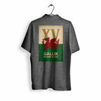Polo Rugby - Pays de Galles - Gallik Rugby Polo Gris chiné / S