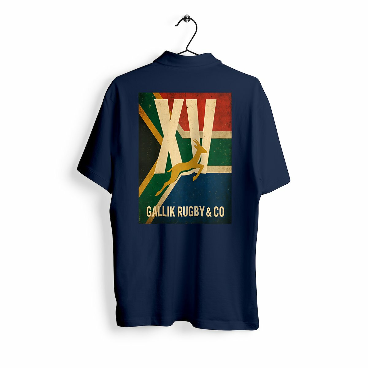 Polo Rugby - Springboks- Gallik Rugby Polo Marine / S