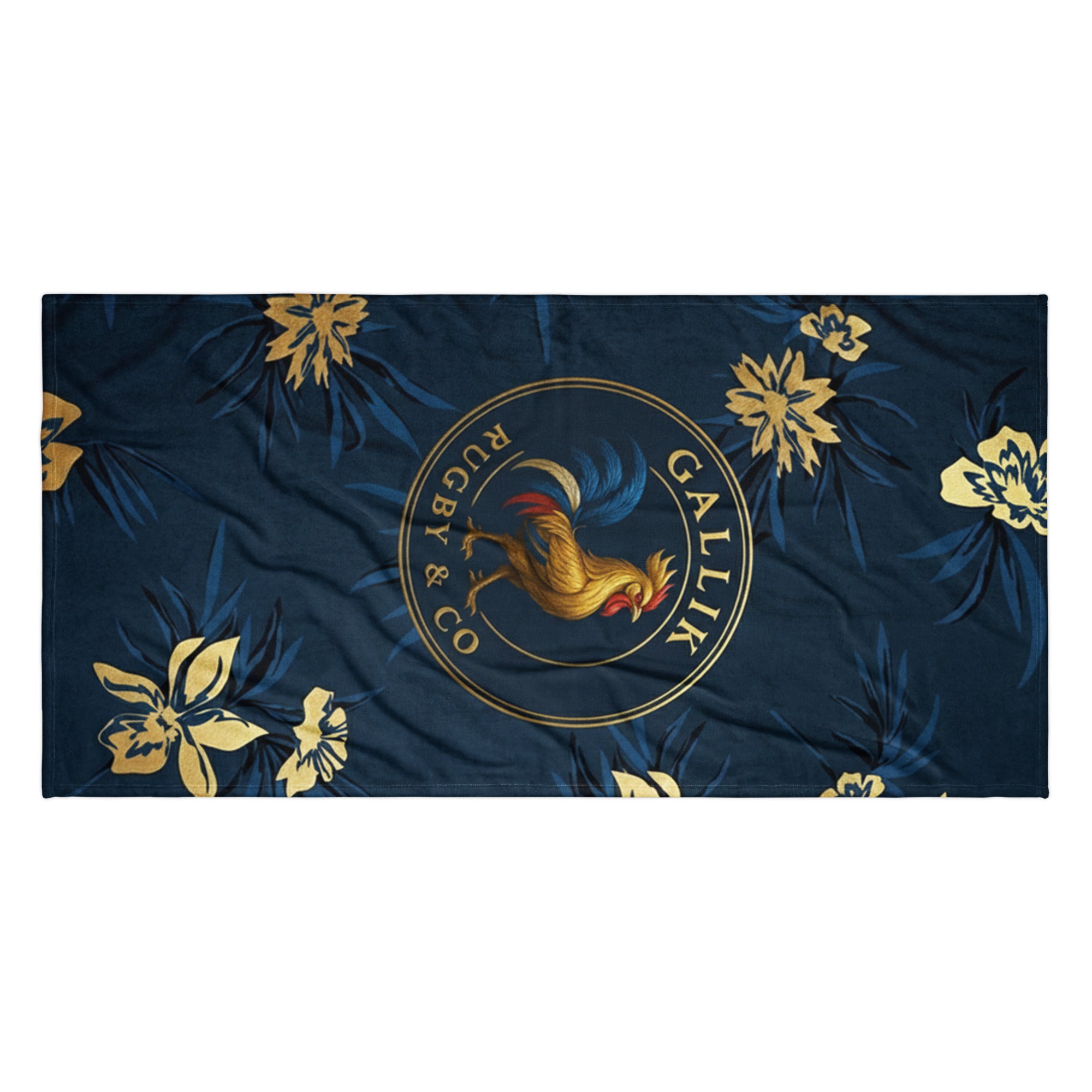 Serviette de plage Gallik Rugby & Co – Élégance & Héritage Serviette