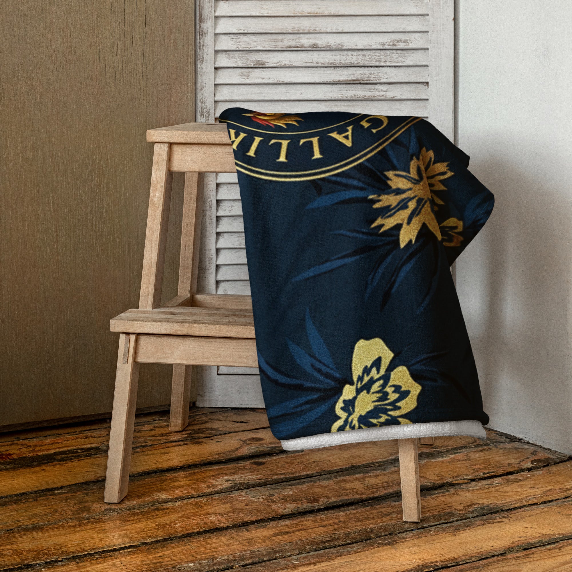 Serviette de plage Gallik Rugby & Co – Élégance & Héritage Serviette