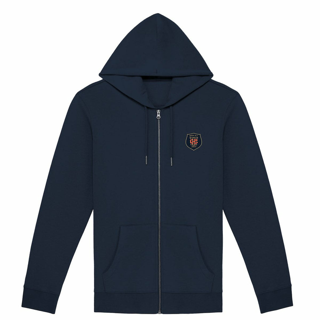 Sweat à capuche zippé - Stade Moussard X Gallik Rugby Sweat Marine / XS