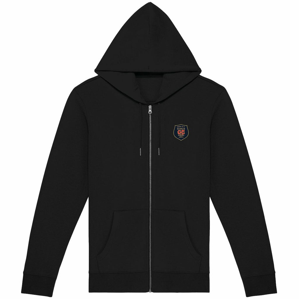 Sweat à capuche zippé - Stade Moussard X Gallik Rugby Sweat Noir / XS