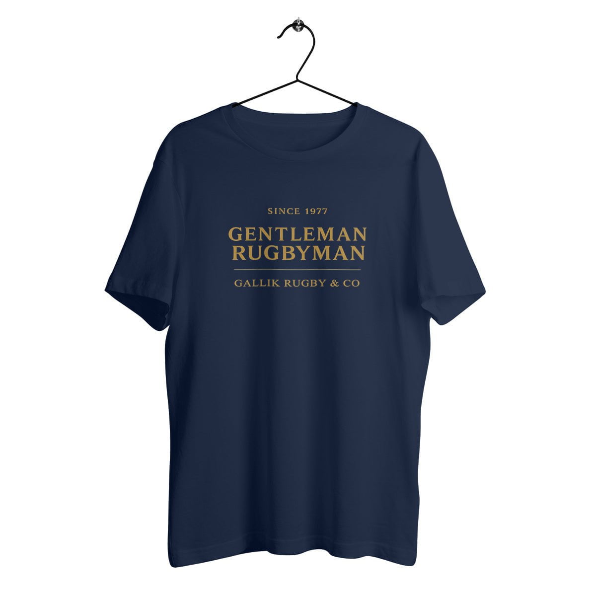 T-shirt Gentleman Rugbyman – GALLIK RUGBY & CO T-Shirt Marine / XS
