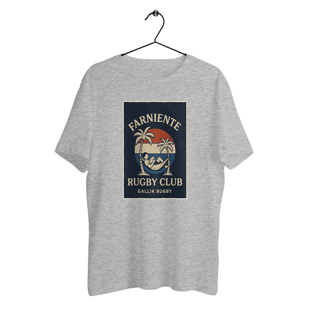 T-shirt Rugby - Farniente Rugby Club - Gallik Rugby basic Gris / XS