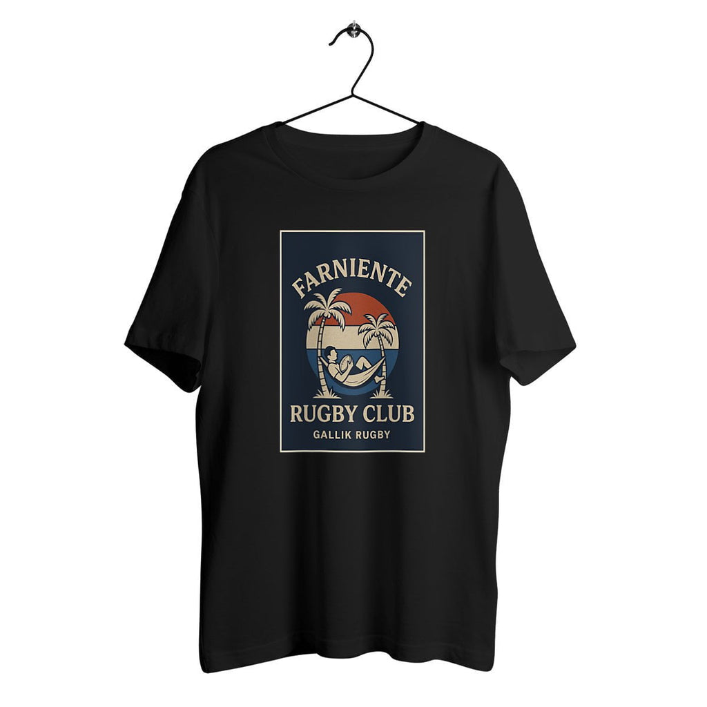 T-shirt Rugby - Farniente Rugby Club - Gallik Rugby basic Noir / XS