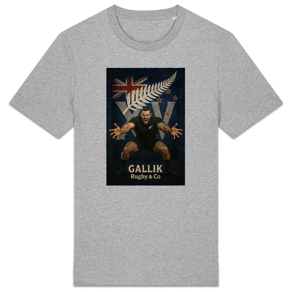 T-shirt Rugby - Haka - Gallik Rugby basic Gris / XS