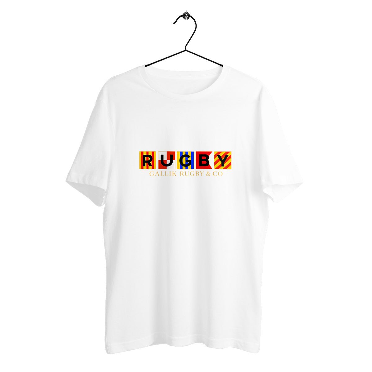 T-shirt Rugby - Maritime - Gallik Rugby & Co T-Shirt Blanc / XS