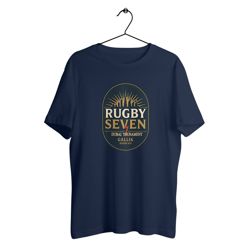 T-shirt Rugby Seven – Dubai Tournament - GALLIK RUGBY & CO T-Shirt Marine / XS