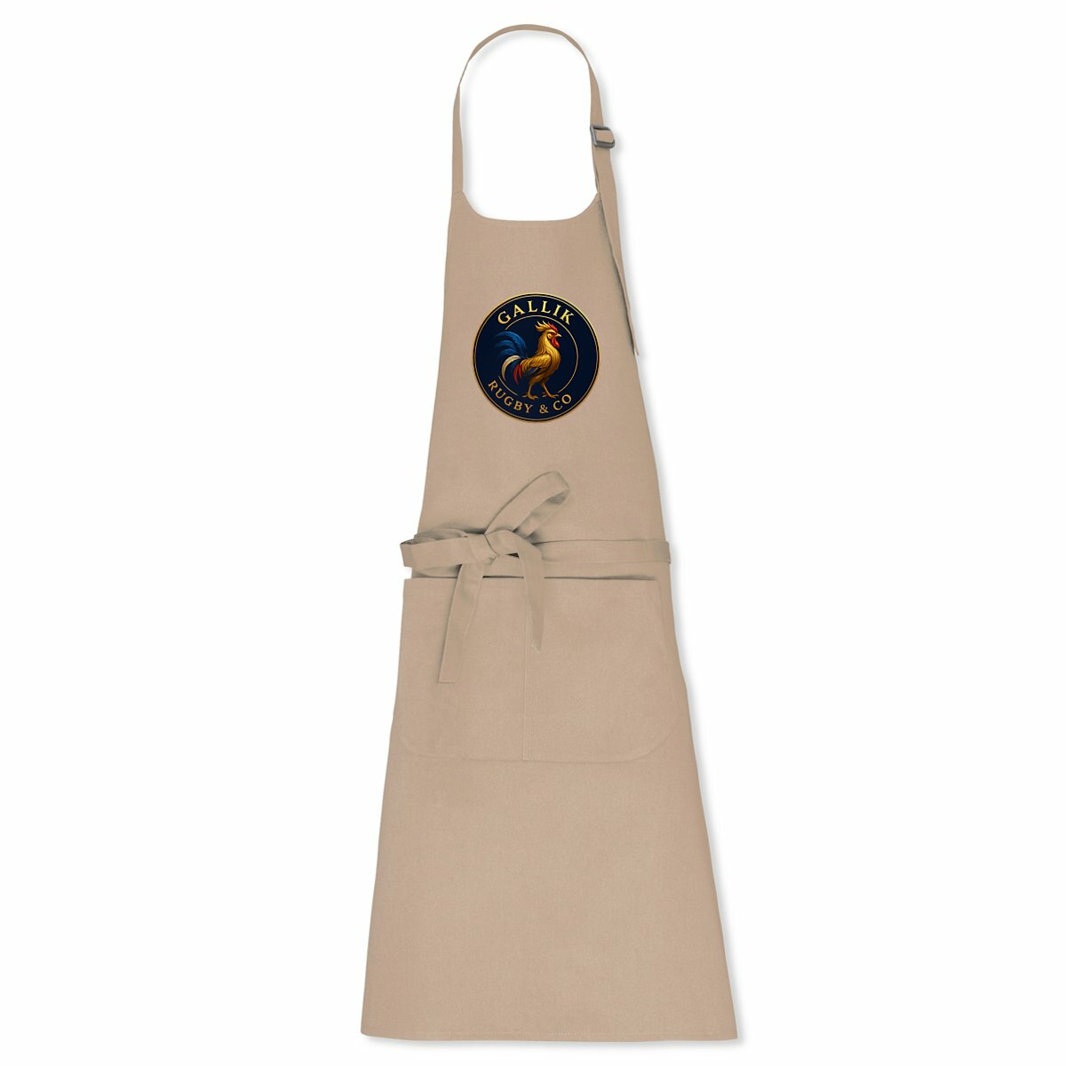 Tablier Rugby « Troisième Mi-Temps » – GALLIK RUGBY & CO basic Beige